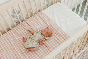 Rosie Checkered Crib Bedding