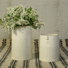 Small Ceramic Face Vase