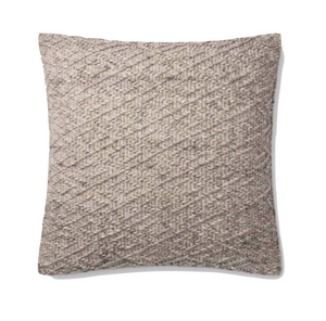 Grey Textured Pillow