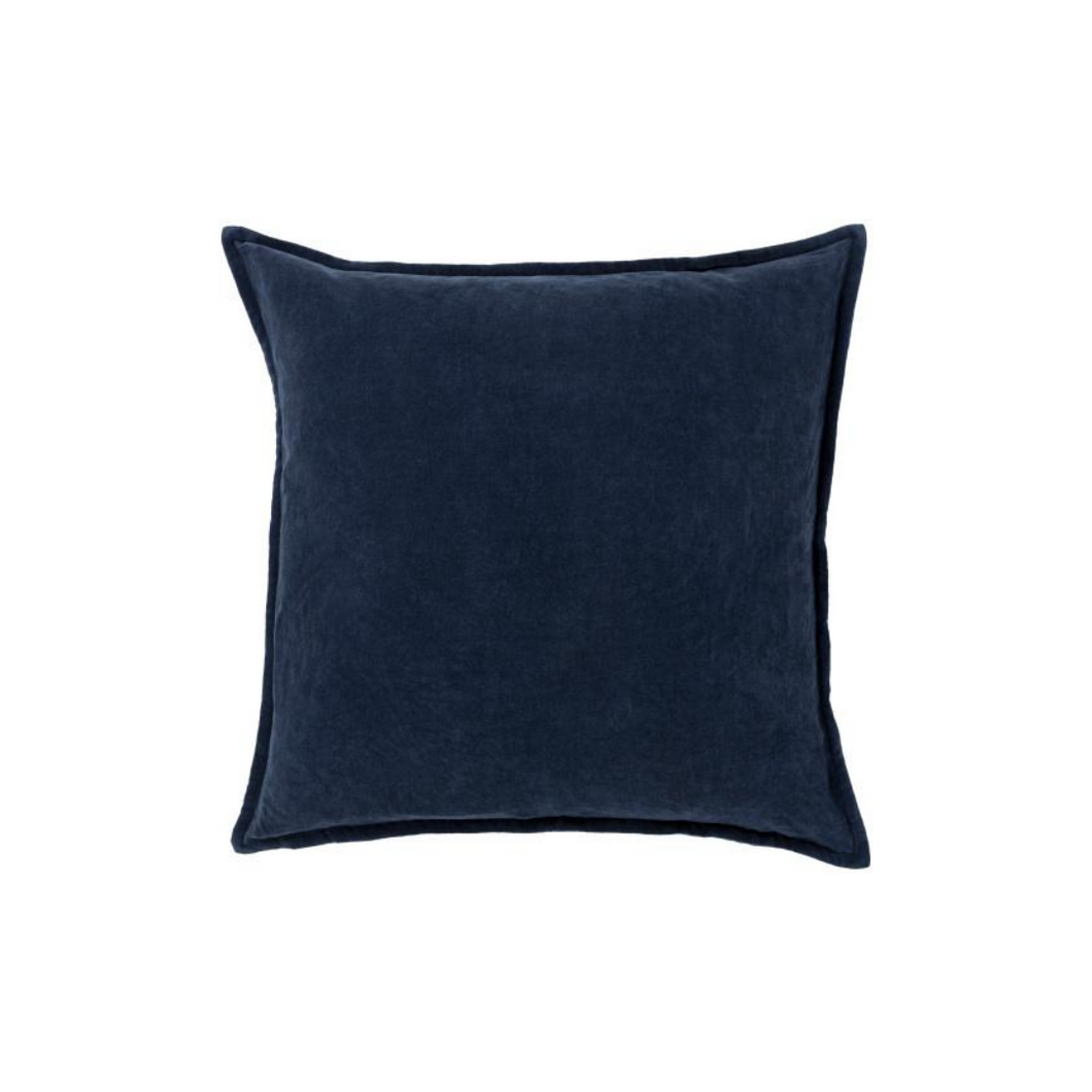 Navy Velvet Pillow